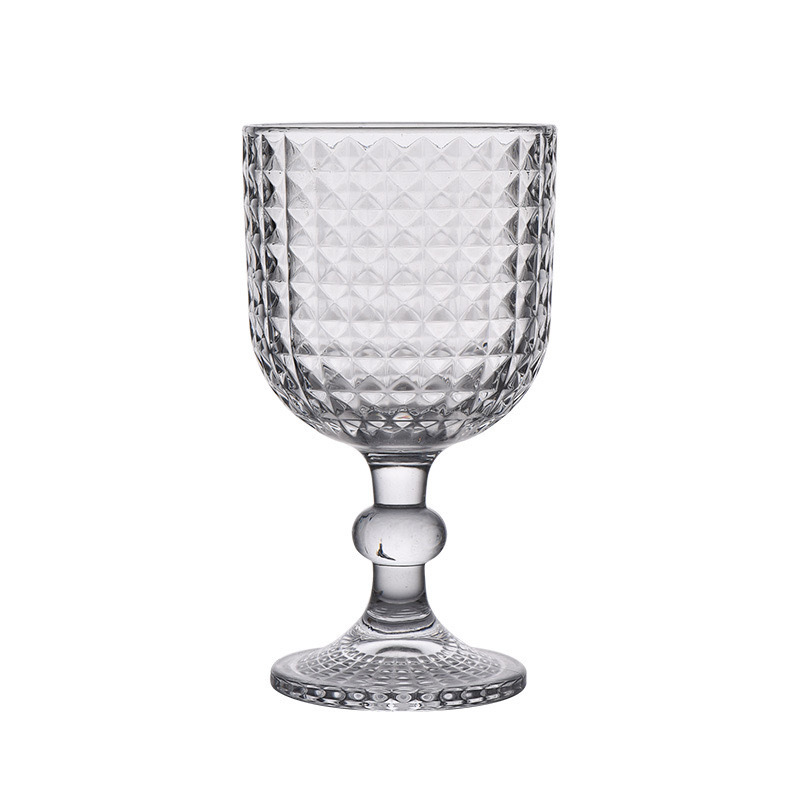 Wholesale of red wine, highball glasses, creative glass cups, simple and retro transparent high-end water cups, and juice cups from the manufacturer Item Picture