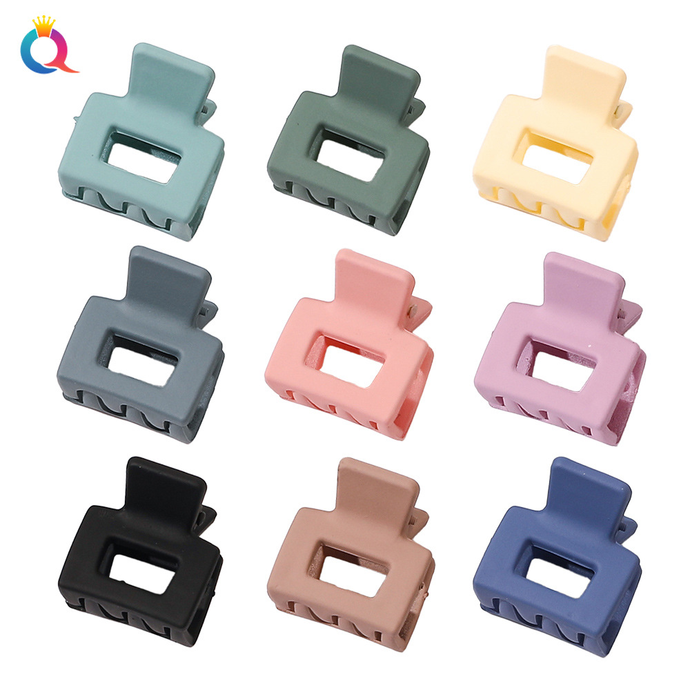 Qiyue Cross-border Amazon Mini 2cm hair clip, small hair gripper, hair clipper, bun claw, bangs clip, hair accessory details Picture