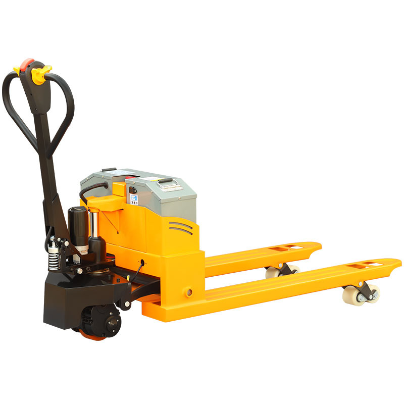 Electric floor cattle forklift, 2-ton and 3-ton warehouse lifting pallet forklift, full/semi-electric hydraulic forklift manufacturer Item Picture