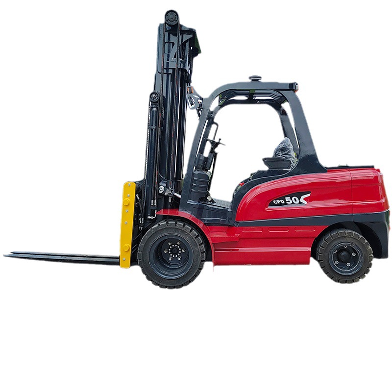 Electric forklifts 2-ton, 3-ton, 1-ton small new energy ride-on battery-powered four-wheel 2-ton forklifts for cross-border trade Item Picture