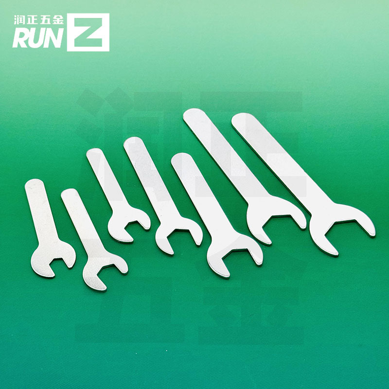 13MM opening simple wrench, ultra-thin furniture matching small wrench, disposable iron sheet stamping external hexagon socket wrench Application Scenario