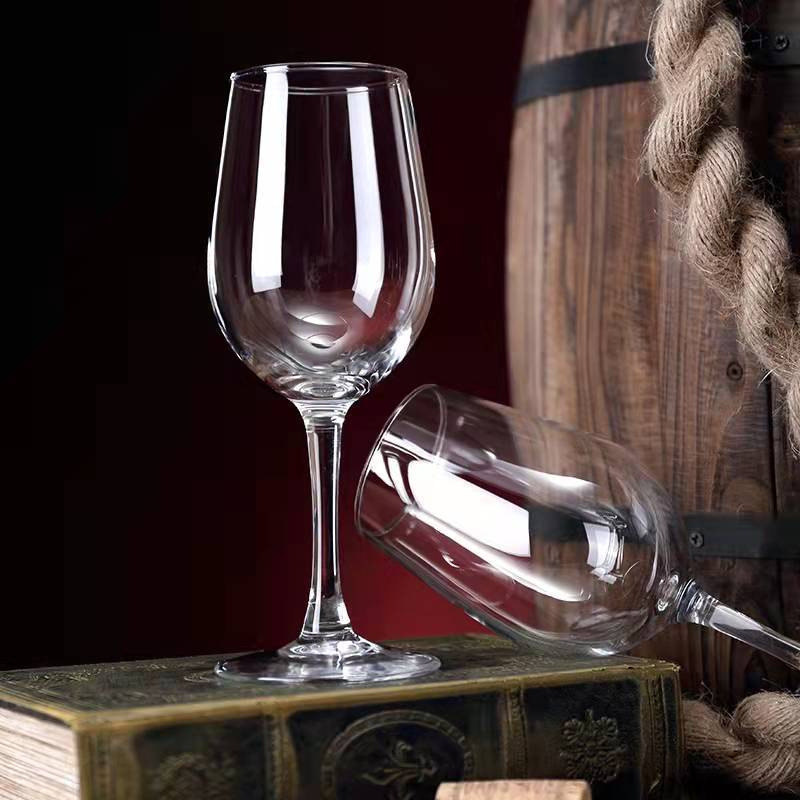 Green Apple household high-footed glass cups, red wine glasses, wine glasses, tasting wine glasses, gift wholesale with LOGO printing Specification drawing