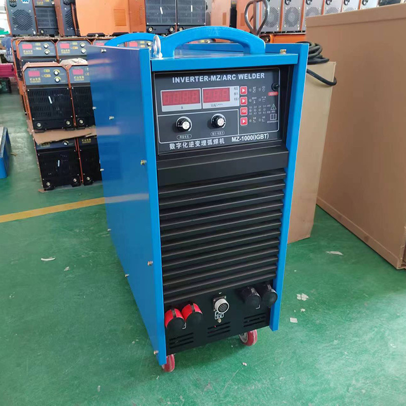 The MZ-1250 inverter submerged arc welding machine, with a voltage of 380v, is suitable for heavy industrial Marine submerged arc welding, electroslag welding, carbon arc and air gouging Specification drawing