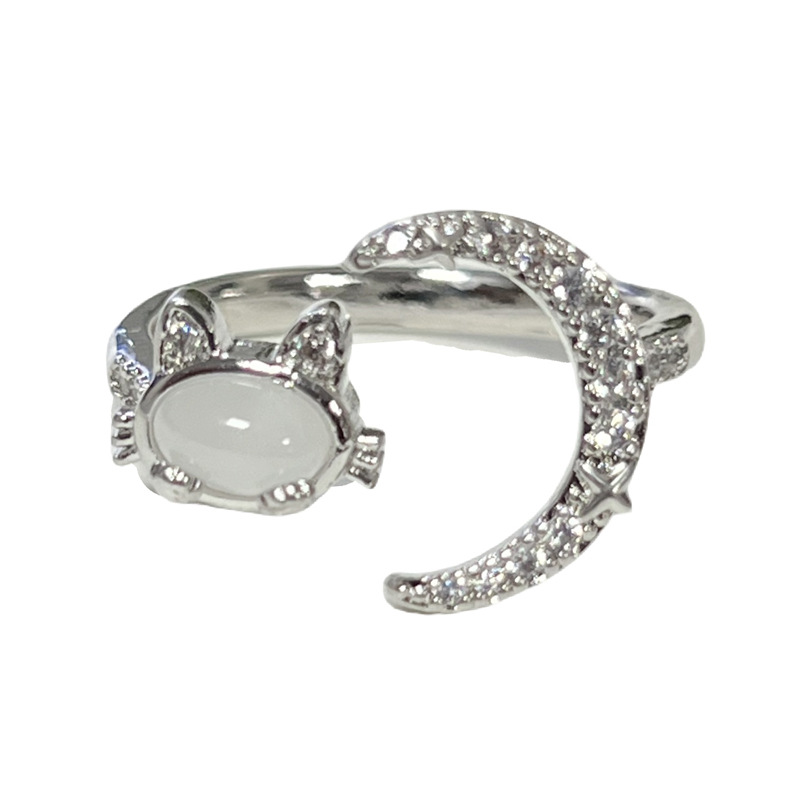 The new autumn and winter collection features a sea blue bow ring for women, which is a unique and exquisite olive green sugar cube ring with a cool and distinctive style Item Picture