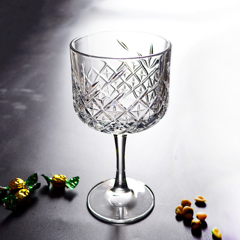 High-end cocktail glasses, classical engraved glasses, tall champagne glasses, wine glasses, high-end glass, export bestsellers wholesale Application Scenario