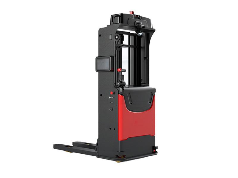 Unmanned agv forklift stacking and palletizing factory operation, intelligent handling, 3-ton load capacity, 3-meter lifting agv forklift slam undefined