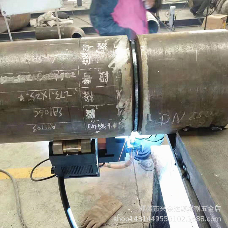 Magnetic pipe automatic welding machine, seamless steel pipe flange pipe, drainage and heating pipe automatic welding machine, crawling robot Specification drawing