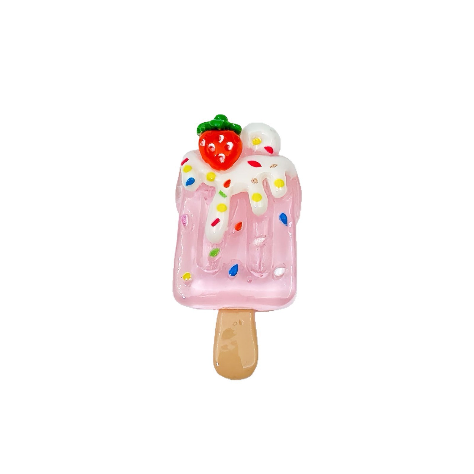Cartoon food toys, luminous Popsicle hair clips, girls' niche and funny duckbill clips, photo hair accessories, children's creative hair clips Item Picture