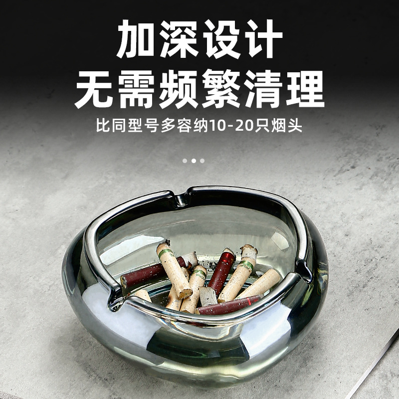 High-end ashtray, light luxury, high-end home living room, creative, individual, trendy, cute girl logo for commercial use Specification drawing