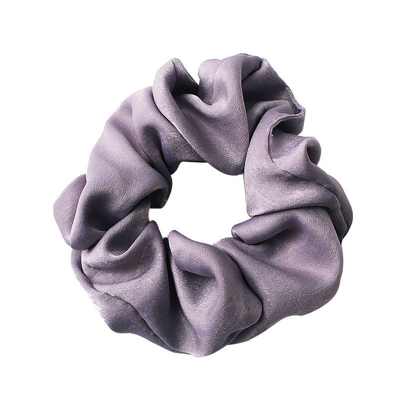 The new satin color of Qiyue's large intestine hair band is versatile. 30 colors are in stock on Amazon and available for wholesale from the manufacturer Item Picture