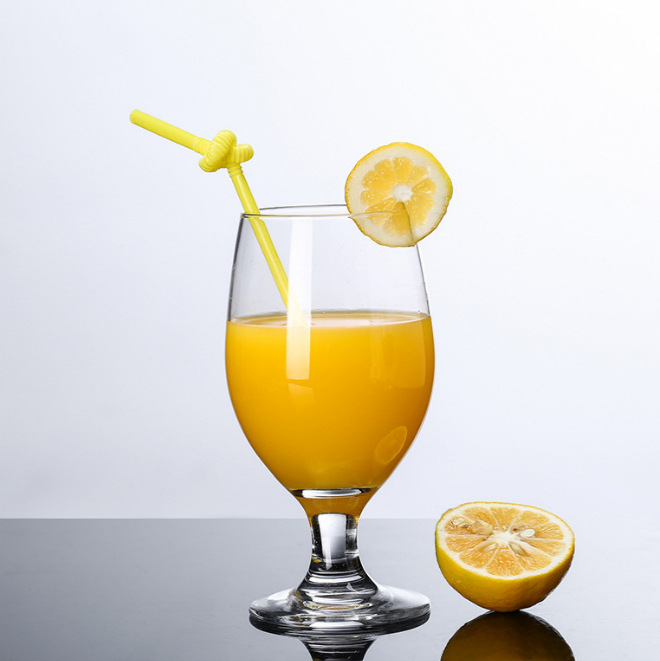 Libi tempered glass wine glasses, goblets, multi-functional water glasses, juice glasses, red wine glasses, milk glasses, wholesale for restaurants details Picture