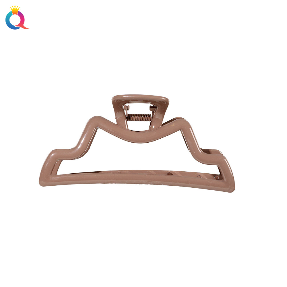 Qiyue PC large hair clip, ins high-end style hairpin, hairpin, shark clip at the back of the head, women's headwear and hair accessory wholesale Item Picture