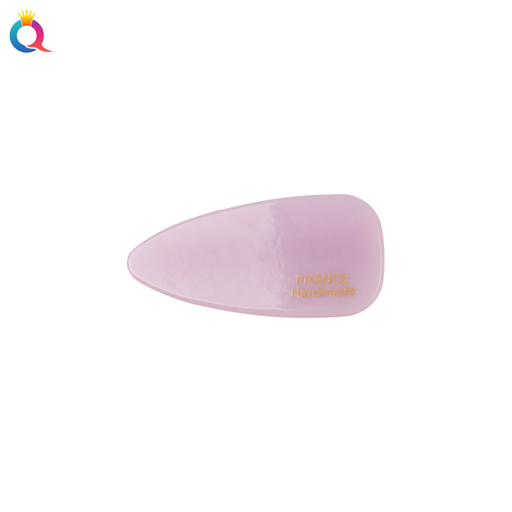 Qiyue's new pink hair clips with a girlish style, simple and elegant, cute bangs clips, hair clips, hair accessories and headwear Item Picture