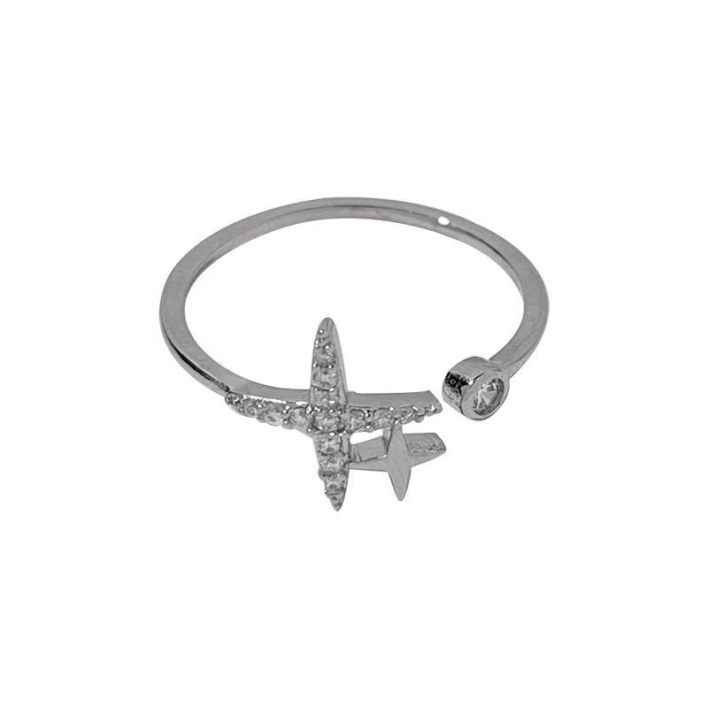 A new trendy, exquisite and versatile index finger ring for women with a unique starlight opening, featuring an ins design sense and a high-end ring Item Picture