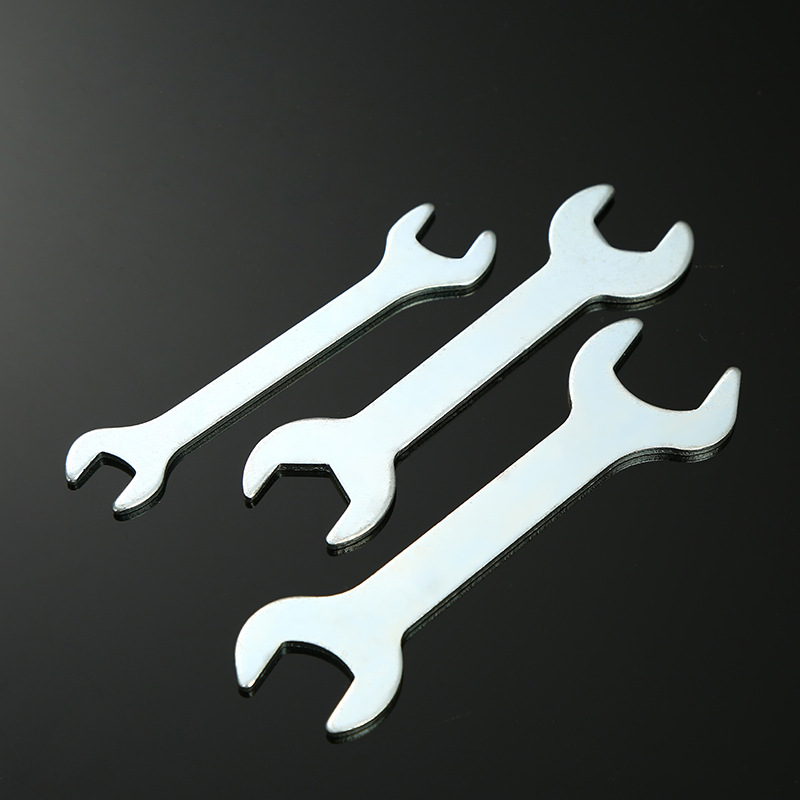 Wholesale of open-end wrenches, sheet metal stamping open-end wrenches, double-head manual open-end wrenches, dual-purpose open-end wrenches Specification drawing