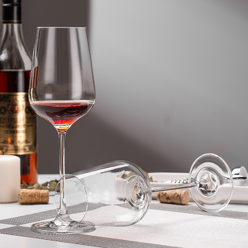 Idelita Chardonnay tall crystal glass, Cabernet Sauvignon red wine glass, red wine glass Specification drawing