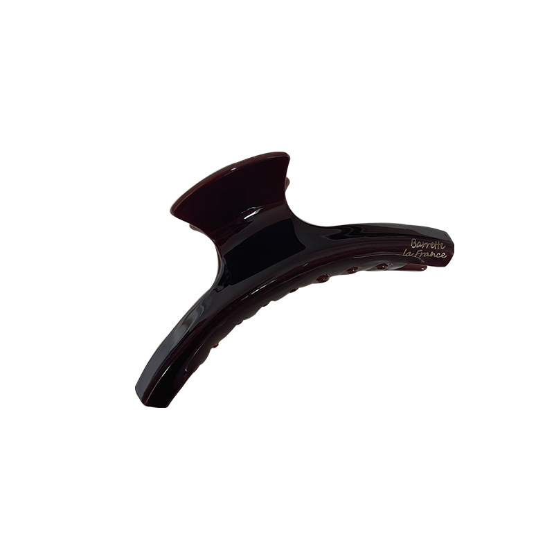 A new French retro acetate hairpin, a stylish shark clip, a niche and high-end leopard print hair clip, and an acetate hairpin Item Picture