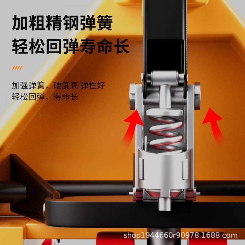 Junli manual forklifts, ground cattle, hydraulic handling carts, lifting hand carts, pallet loading and unloading vehicles, 2-ton and 3-ton hand-pulled trailers Application Scenario