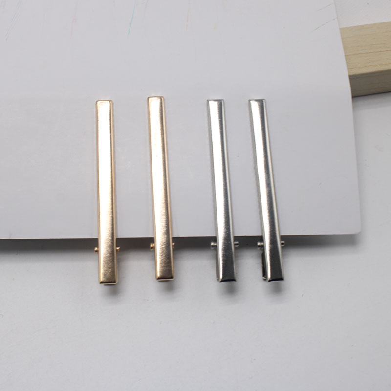 diy duckbill clips, gold and silver duckbill clips, side clips, handcrafted hair clips, materials and accessories wholesale Application Scenario