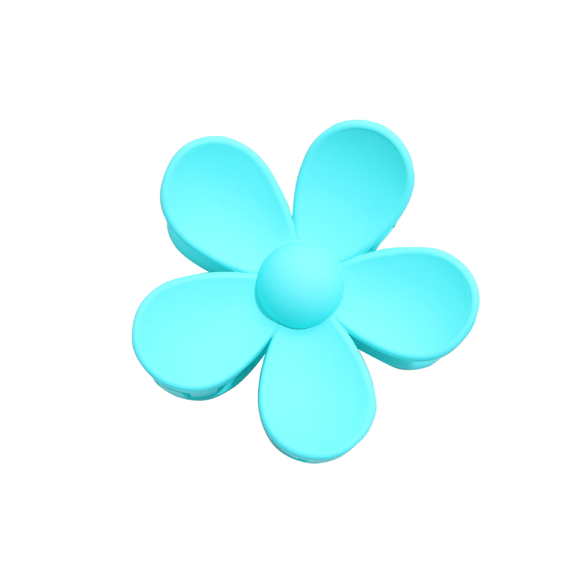 Cross-border acrylic flower grabber, large matte sugar fruit color hair clip, high-end look, back of the head updo shark clip Item Picture
