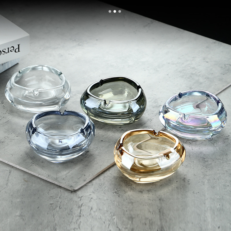 High-end ashtray, light luxury, high-end home living room, creative, individual, trendy, cute girl logo for commercial use details Picture