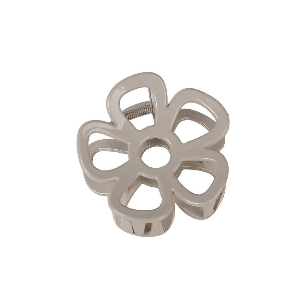 Qiyue Cross-border Flower Grabbers, shark clips, cute hair clips, high-end updo hair grabbers, women's hair accessories wholesale Item Picture