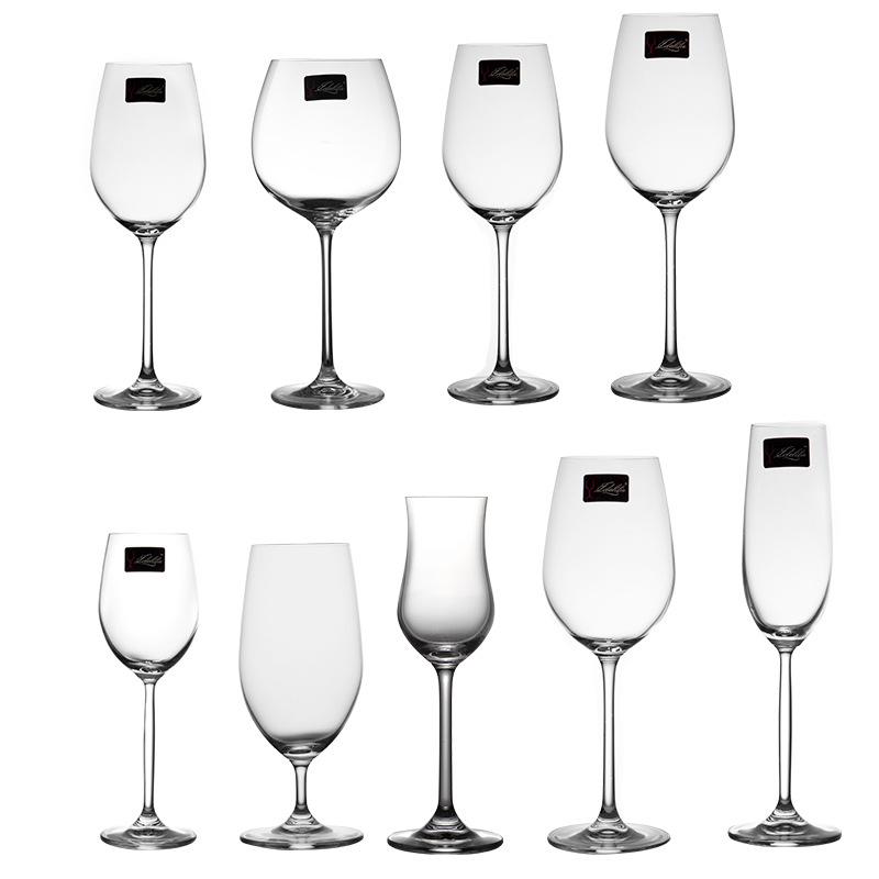 Idelita crystal glass wine glasses, goblets, wine glasses, champagne glasses, craft beer sparkling wine glasses full figure