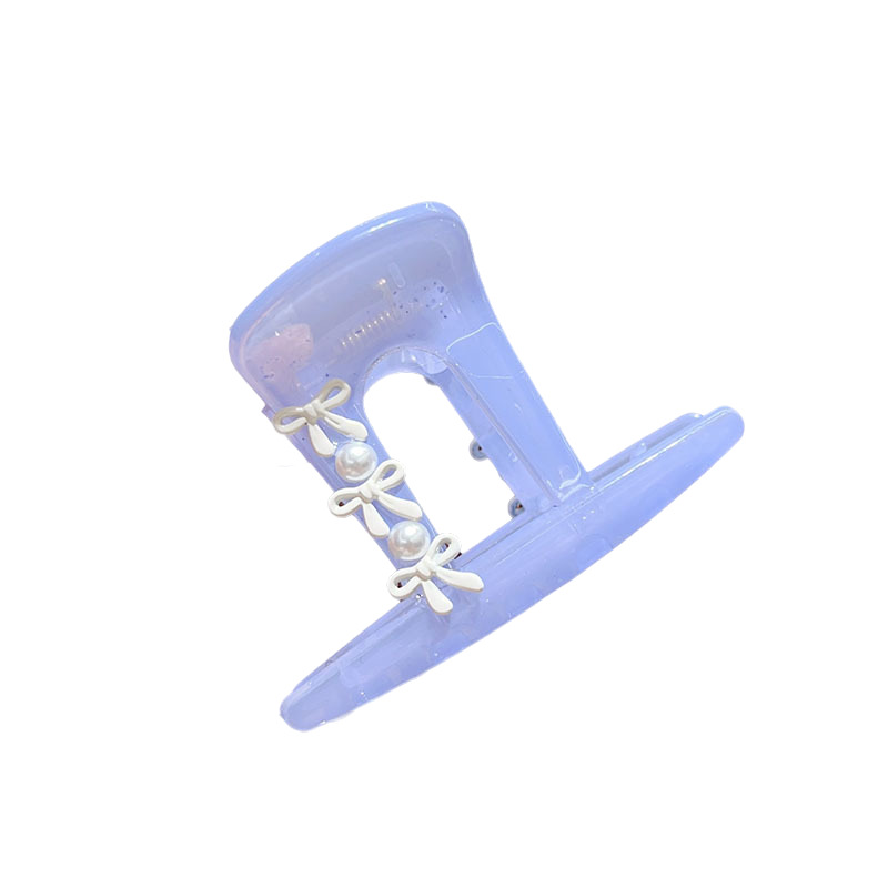 The cute and versatile jelly hair clip, the bow scratch-off clip with a high-end feel, and the shark clip accessory for the back of the head Item Picture