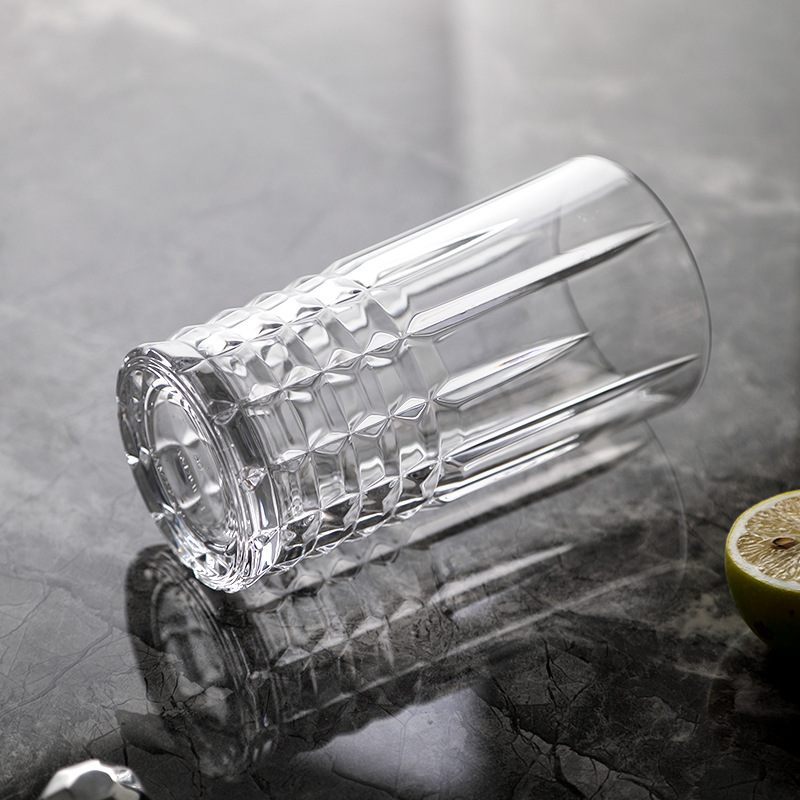 Lizun transparent glass beer mugs, thick-bottomed water cups, juice cups, restaurant, bar, KTV whisky glasses, foreign wine glasses Item Picture