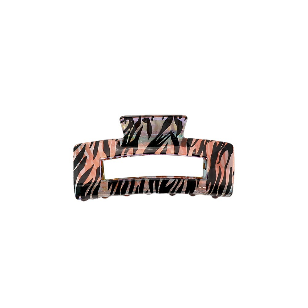 Qiyue Korean acetate hair clips, stylish and stylish, back head updo hair clips, and colorful leopard print shark clips are on sale at a discounted price Item Picture