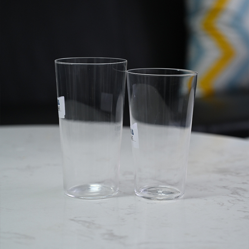 INS household ultra-thin high-end glass cup, straight cylinder Colin cup, simple straight glass cup, high-temperature resistant new style wholesale details Picture