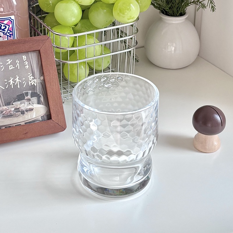 Bolimei custom glass cups: High appearance level, girlish heart water cups, heat-resistant glass cups, Korean-style cups details Picture