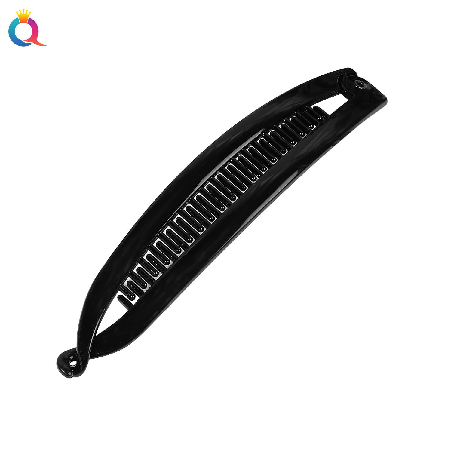 Qiyue Cross-border Pearl Banana Clip Amber Hair Bun, Comb and Tie Hair, Comb and Tie Hair clip, Yiwu accessories and hair accessories wholesale Item Picture