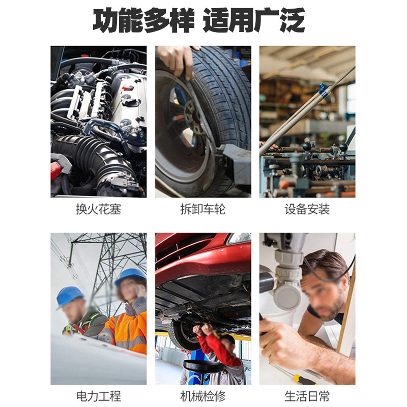 Auto repair tire preset torque wrench, machine repair kilogram torque wrench, torque wrench 25N110N210N350N Application Scenario