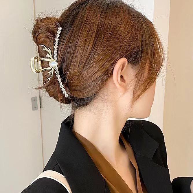 Classic bestsellers, high-end hairpins, women's claw clips, shark clips, hair clips at the back of the head, large hair clips, headwear details Picture
