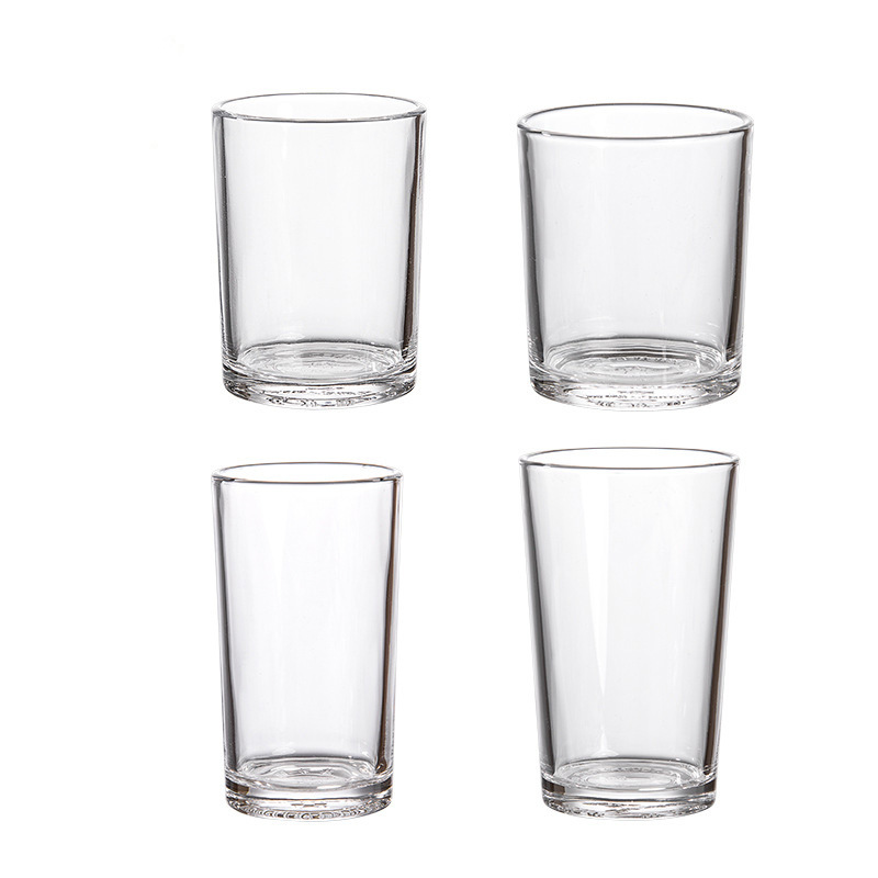 Wholesale of cross-border classic whisky glasses, tempered classical foreign wine glasses, retro spirits glasses, straight transparent glass glasses Item Picture