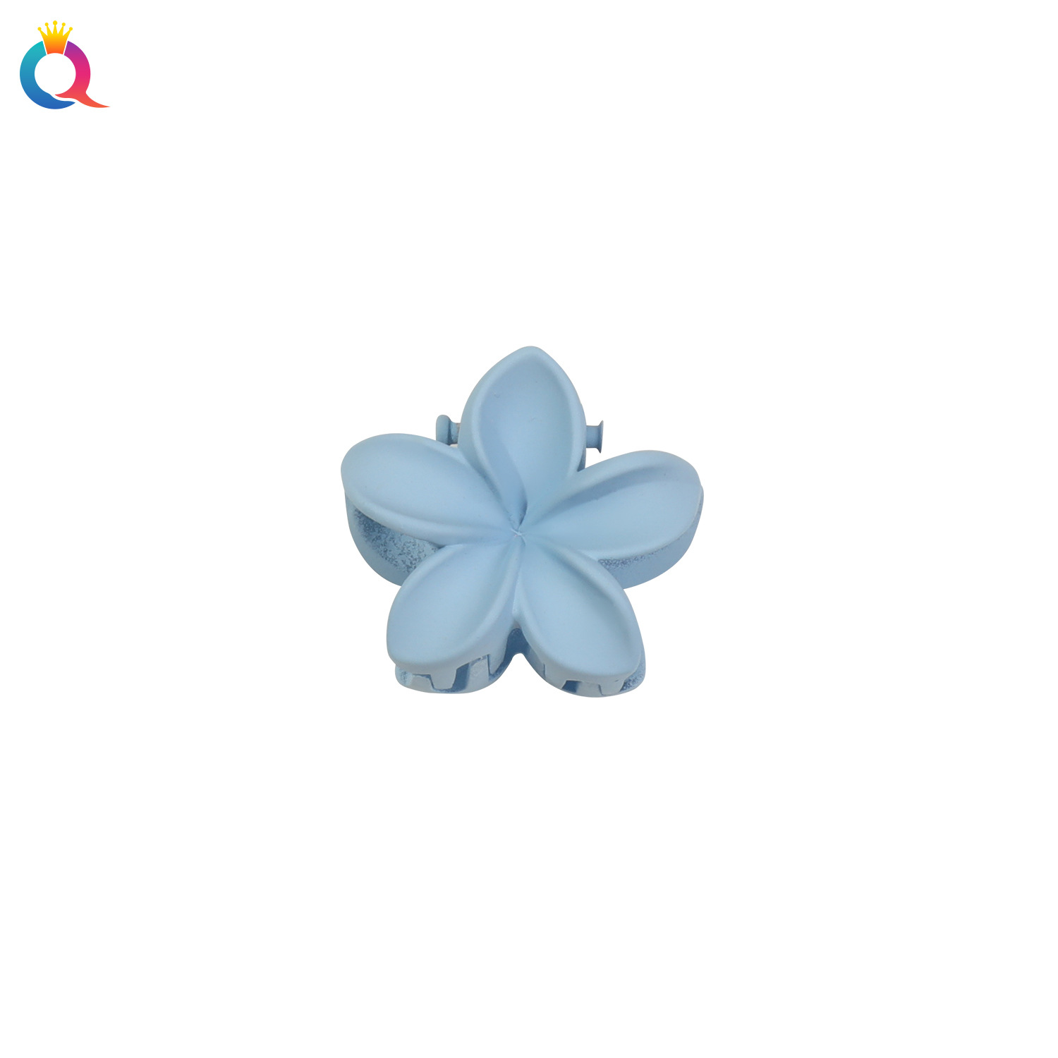 Qiyue cute egg flower small hair clip, simple and elegant style, hairpin, back of the head, shark clip hair accessory wholesale Item Picture