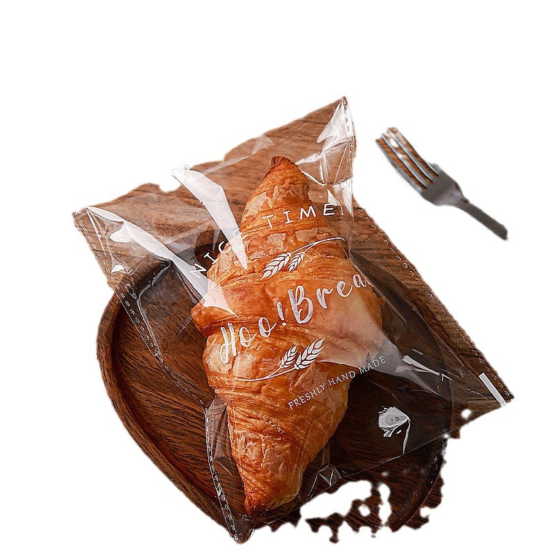 Transparent packaging bags, European-style bread, toast, cream puffs, doughnuts, self-sealing packaging bags, croissants, croissants, meal buns, self-adhesive bags Item Picture