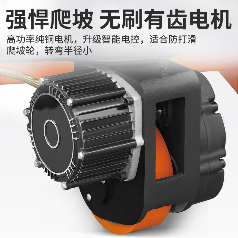 Electric floor cattle forklift, 2-ton and 3-ton warehouse lifting pallet forklift, full/semi-electric hydraulic forklift manufacturer Application Scenario