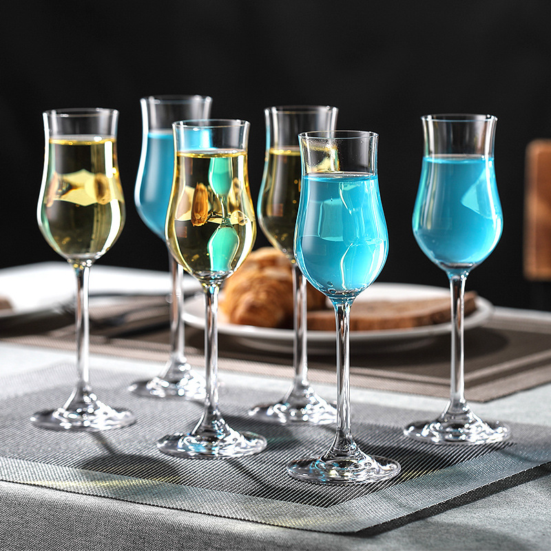 Idelita crystal glass wine glasses, goblets, wine glasses, champagne glasses, craft beer sparkling wine glasses Application Scenario