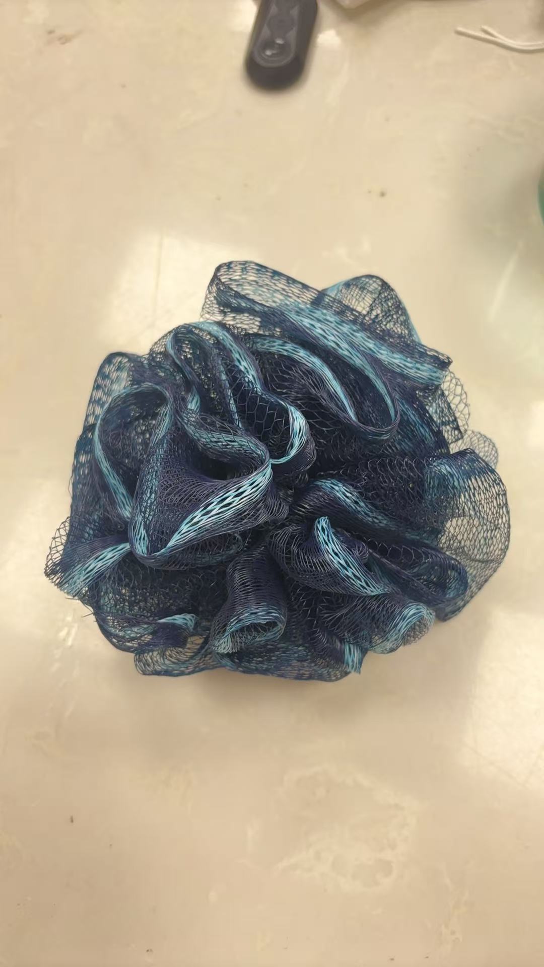 毛巾沐浴球彩色浴花50g搓澡花搓澡后背起浴球洗浴用品批发