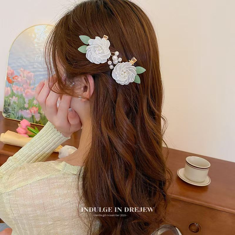 Korean butterfly hair clips, new water diamond duckbill clips, stylish Internet celebrity side clips, bangs clips, sweet and girlish hair clips and hair accessories details Picture