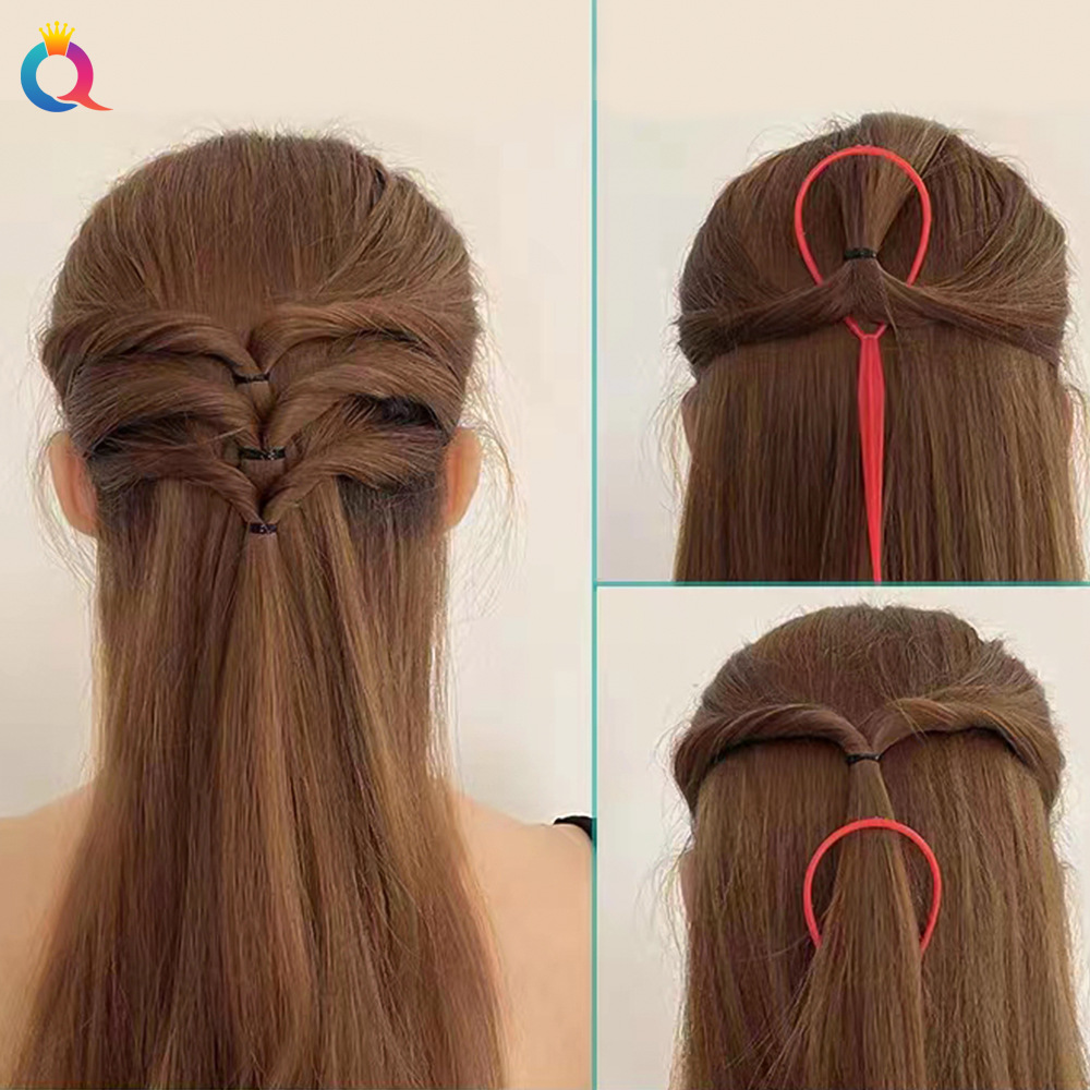 Qiyue Bun Hair Braiding tool, bangs curling and tying hair, curling and Volumizing hair styling wonder tool, wholesale hair accessories details Picture