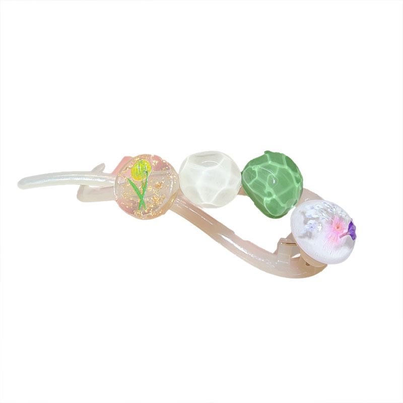 Twist Twist Hair Clip for Women, 2025 new high-end straight clip, hair accessory for the back of the head, hair accessory, hair bun, hair grabbler Item Picture