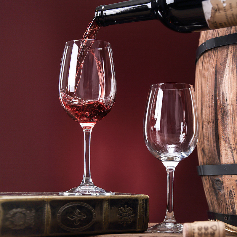 Wholesale of Green Apple Taste series red wine glasses, wine glasses, highball glasses, foreign wine glasses and glass glasses with logo printing full figure