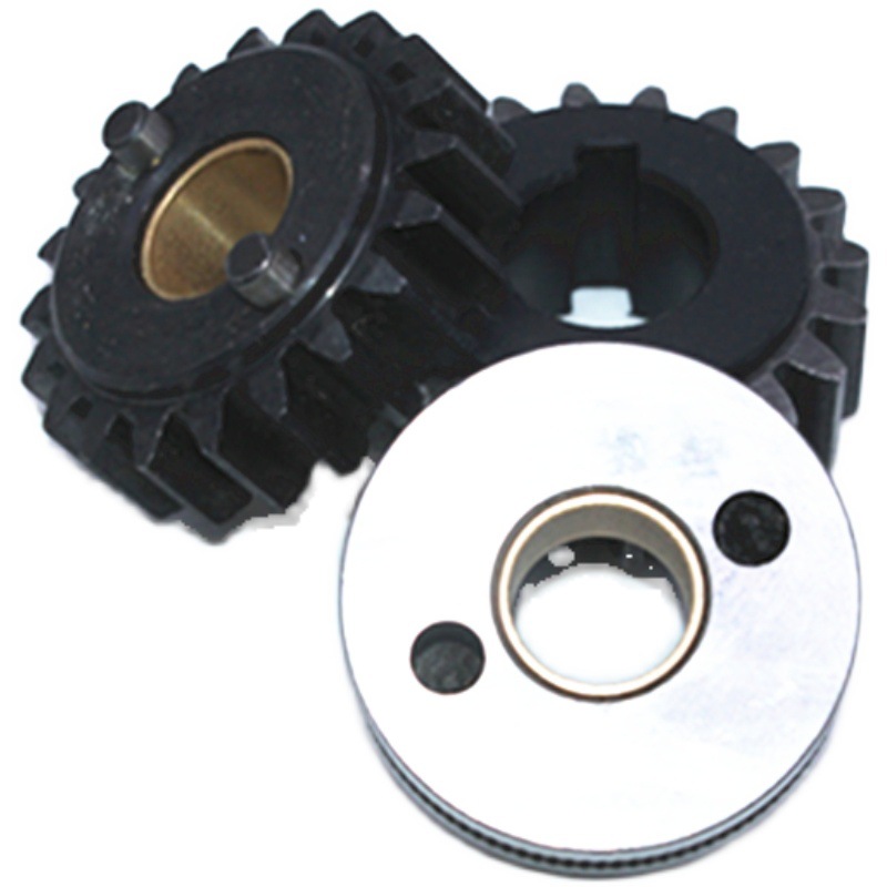 Zhenkang type submerged arc welding toothed wire feeding wheel bearing steel wire guide wheel 40*14*12 3-4 submerged arc welding machine small flange Item Picture