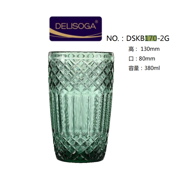 DELISOGA engraved glass cups, beer mugs, wine glasses, juice cups, beverage cups, water cups wholesale with logo printing Application Scenario