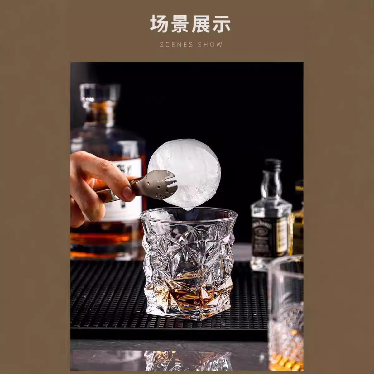 Whisky glass, foreign wine glass, creative ins style, European classical brandy glass, bar beer glass, cocktail Application Scenario