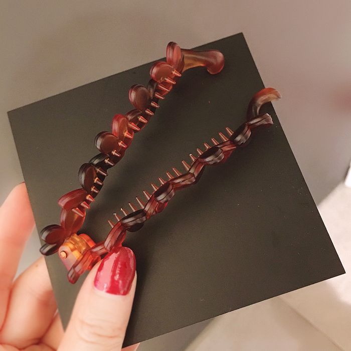 Vertical hair clips, banana clips, vertical clips, ponytail hair clips, flower twist clips, straight clips, large figure-eight clips, horizontal clips, anti-slip clips Item Picture