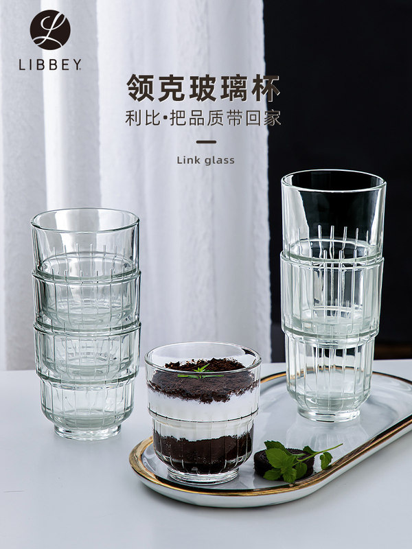 Lynk & Co series stackable glass cups, beer mugs, beverage cups, tea cups, coffee cups, water cups and milk cups details Picture